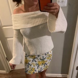 Forever 21 Soft Off The Shoulder Sweater